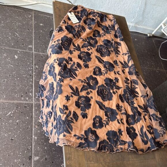 JoyFolie ALLURAH SKIRT IN CHARCOAL - Picture 14 of 15